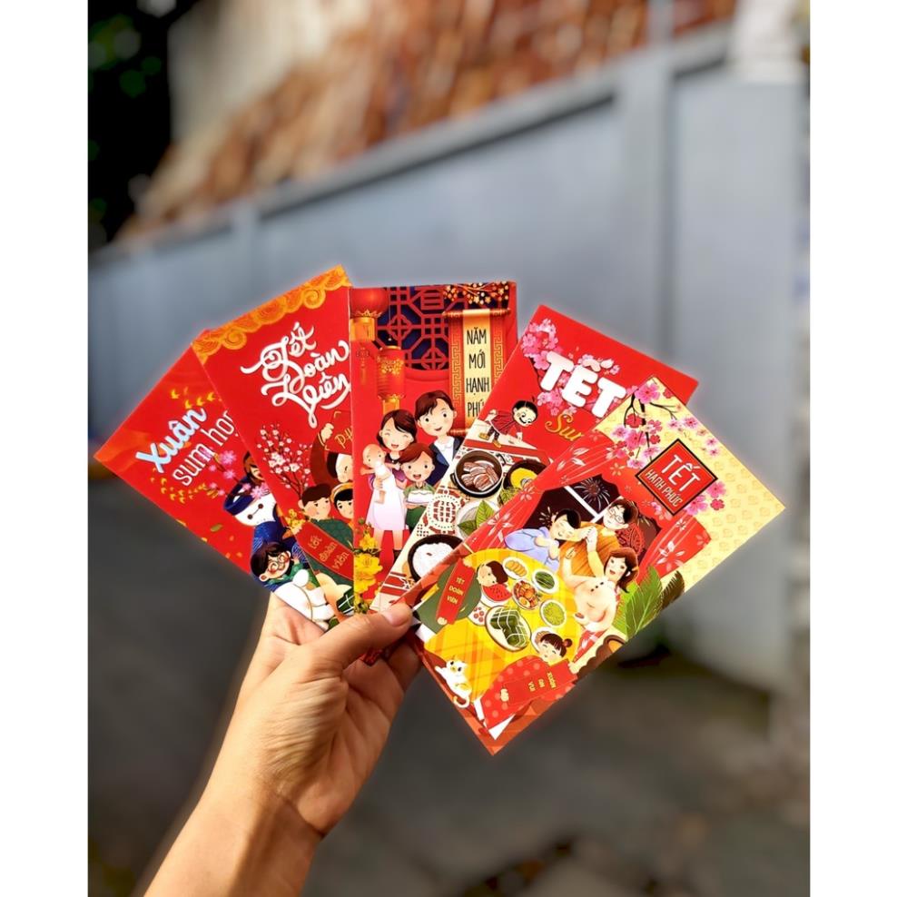 Bao Lì Xì Tết 2024 - Bao Lì Xì Giá Rẻ Nhiều Hình Dễ Thương