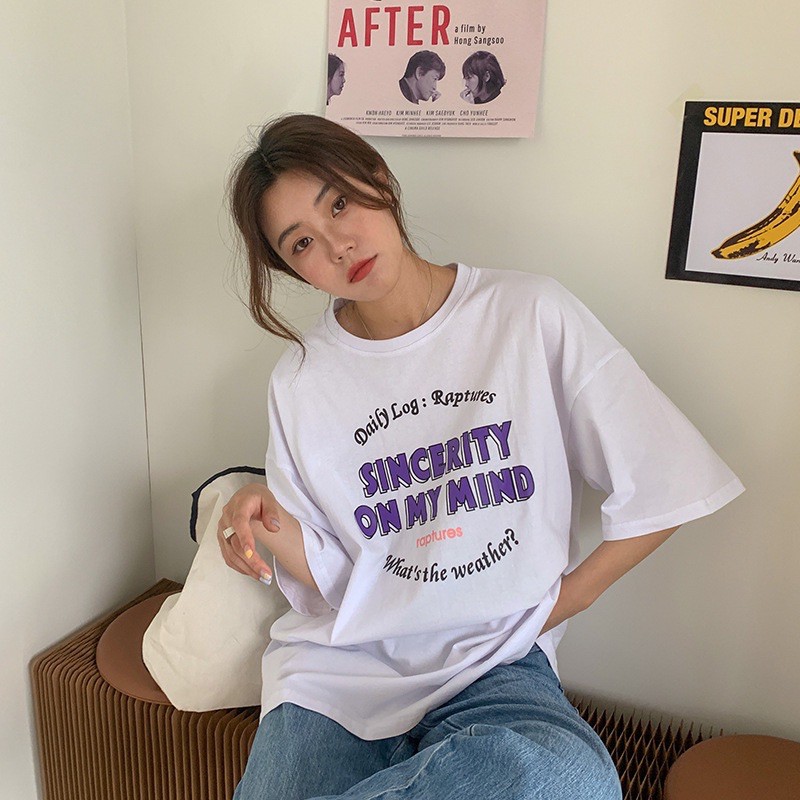 Áo thun tay lỡ nam nữ unisex phom rộng oversize thoải mái co giãn 4 chiều hiphop AP1734 | BigBuy360 - bigbuy360.vn