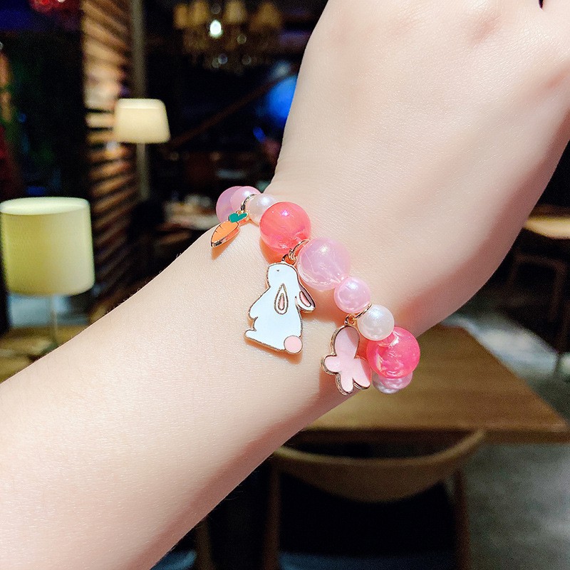 FREESHIP ĐƠN TỪ 50K_Set 3 món vòng tay + bông tai cho bé gái - CB011