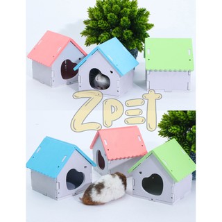 Nhà ngủ trái tim dành cho hamster - Có thể rửa được