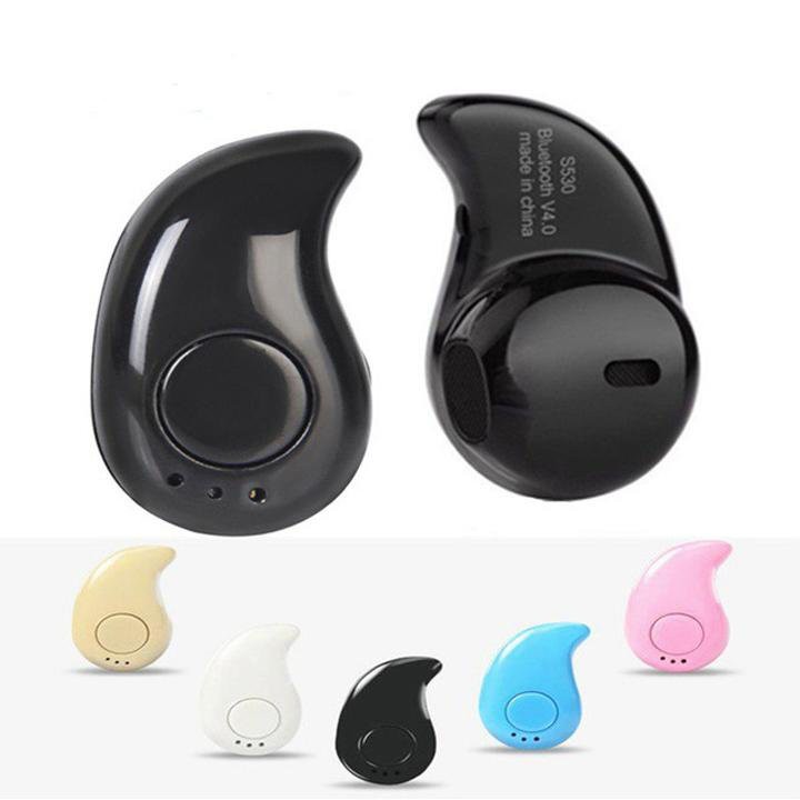 Tai Nghe Bluetooth S530 Nhét Tai V4.1 Ear-Pod Siêu Nhỏ Có Nghe Nhạc