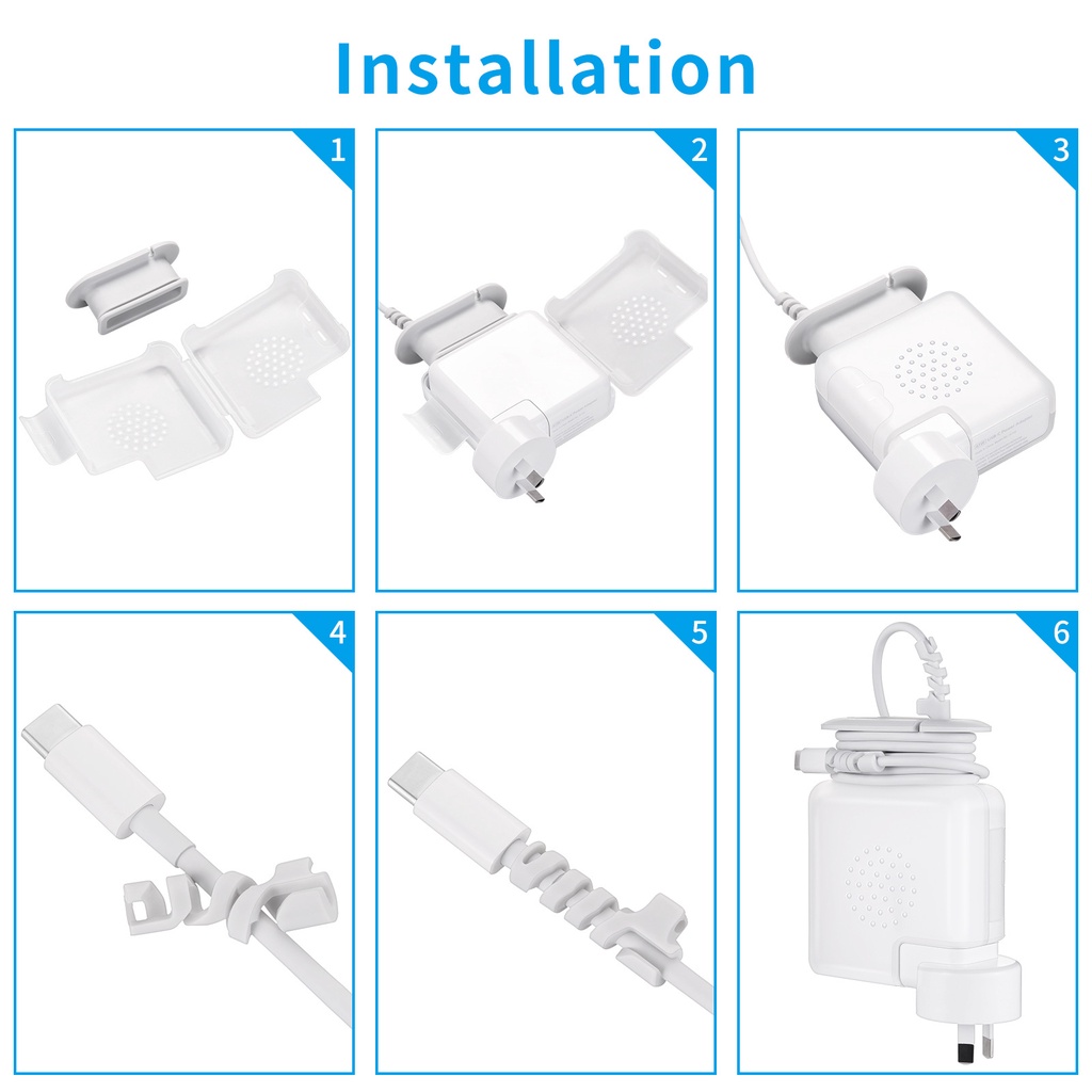 Bảo Vệ Ốp Điện Thoại Chống Sốc Cho MacBook Pro 14 67W A2442 Pro 16 96W A2485 M1 Pro Max 2020 Air 13 Pro 13 15 16 inch 60W 87W 85W 96W