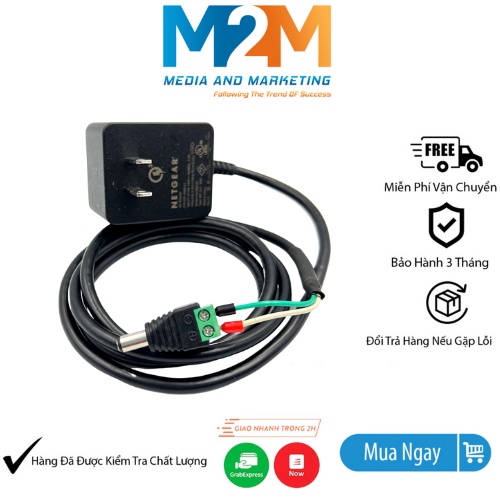 Nguồn Adapter 5V2A DC5.5x2.1MM Netgear Kéo 4A💦Nguồn Sạc Nhanh Điện Thoại