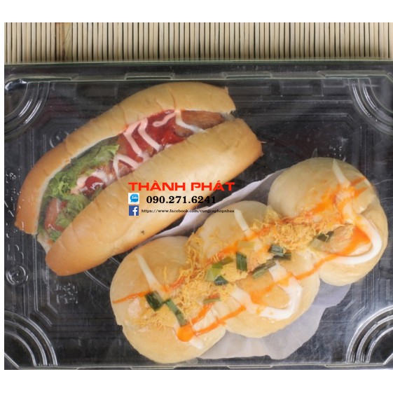 50 Hộp đựng SUSHI ST-4 - Hộp đựng bánh mứt ST4