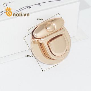Khóa sập tròn loại thường