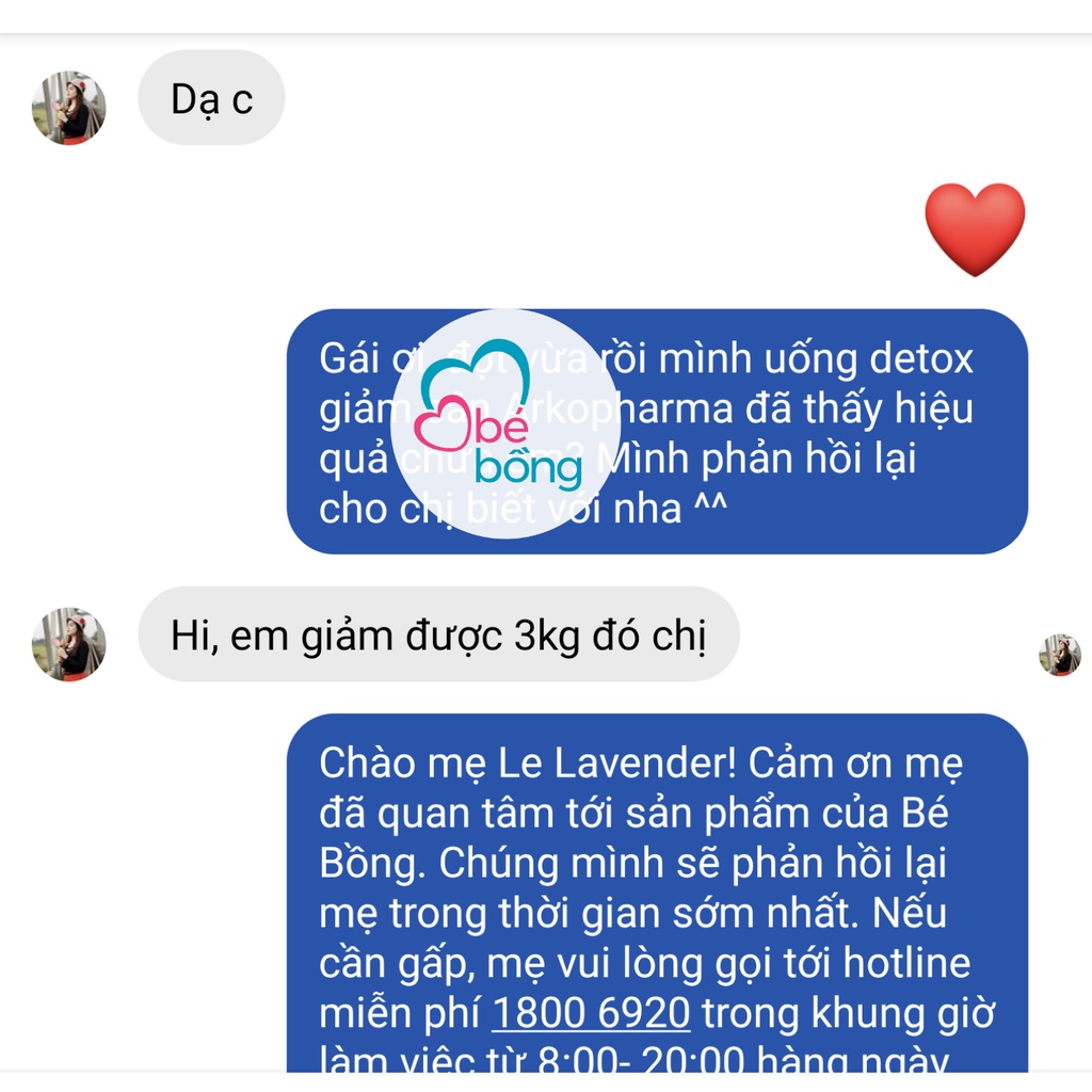 Detox giảm cân Arkopharma 30 ống