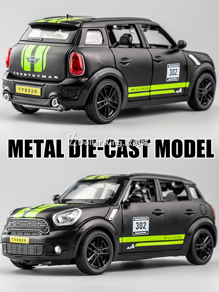 Mô Hình Xe Ô Tô BMW MINI COOPER Tỉ Lệ 1 / 36 Cao Cấp