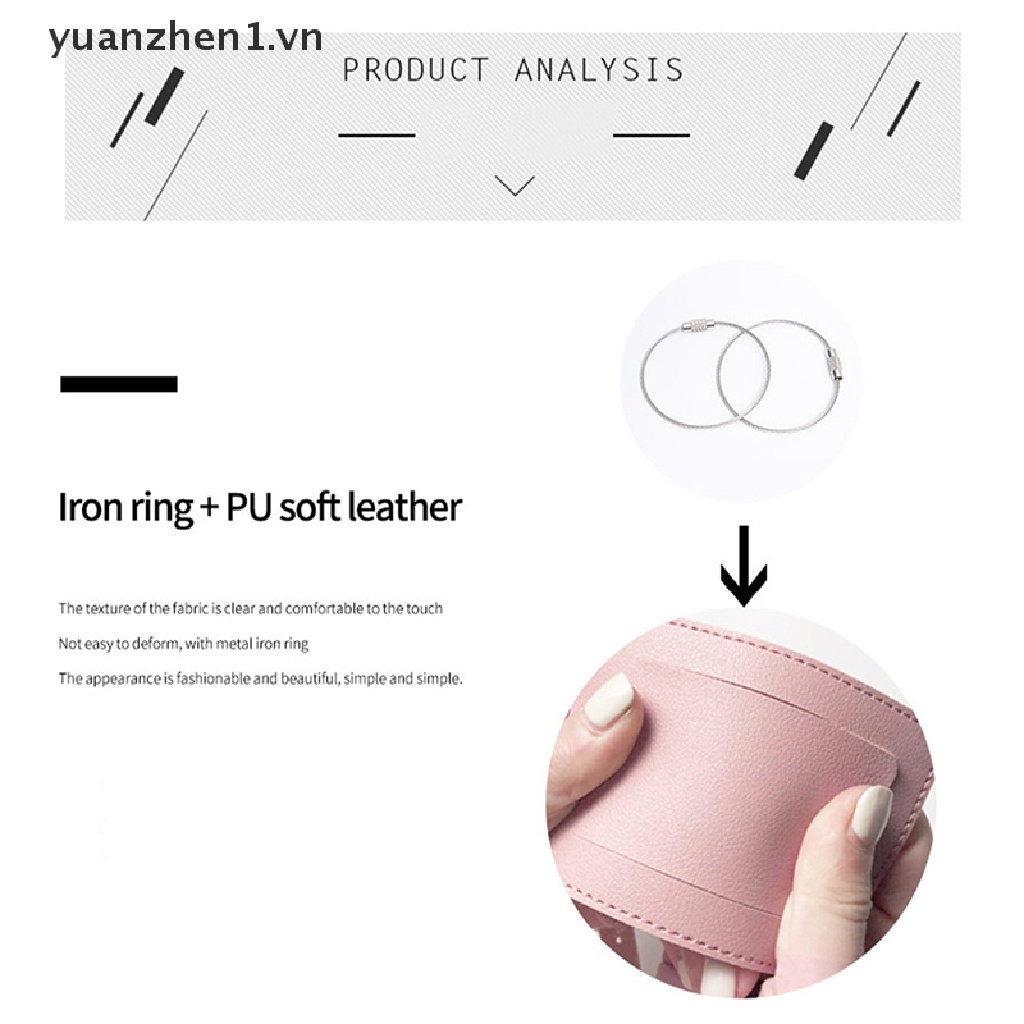 Nhãn Đánh Dấu Ghi Thông Tin Riêng Tư Bằng Da PU Gắn Hành Lý Du Lịch