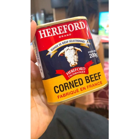 Thịt bò hộp Hereford Corned Beef -340gr