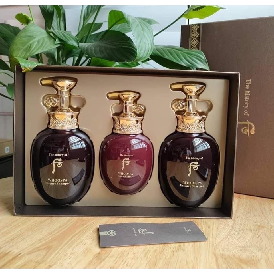 Dầu gội - xả Whoo đông y siêu mềm mượt, siêu tiết kiệm