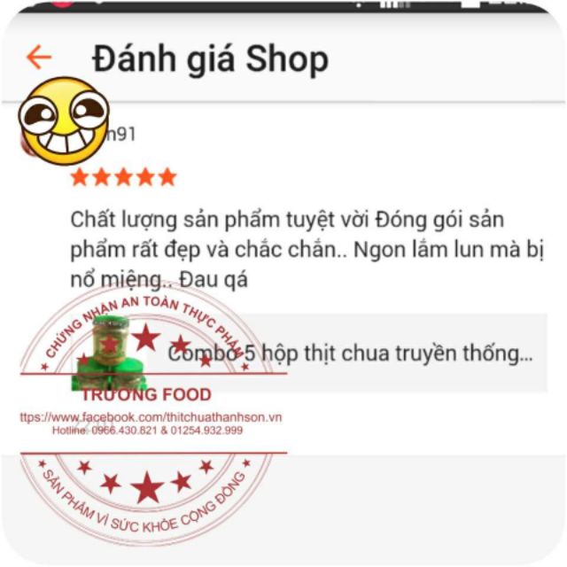 combo 5 hộp thịt chua vị truyền thống - Trường Foods | BigBuy360 - bigbuy360.vn