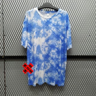 Áo thun unisex form rộng Tie-Dye