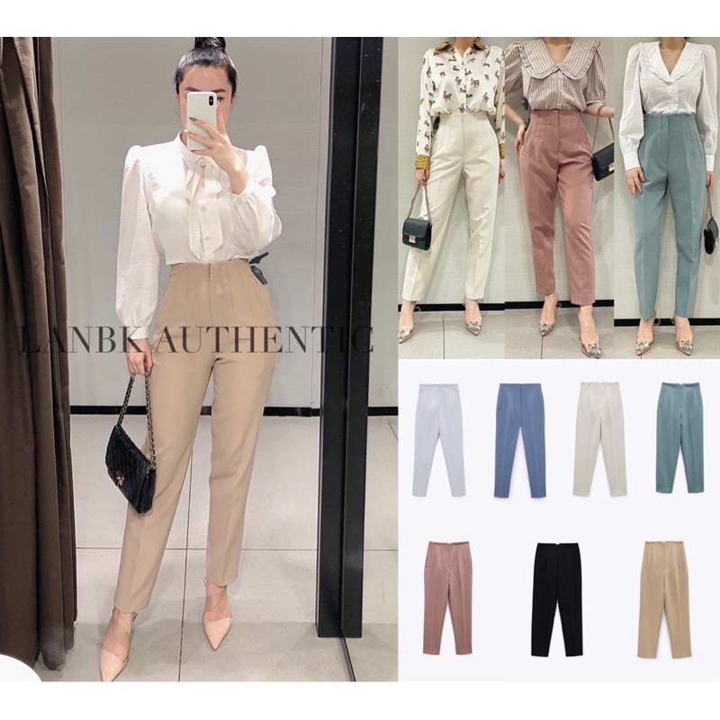 [ORDER-ẢNH THẬT] Quần dài tây baggy Zara xuất