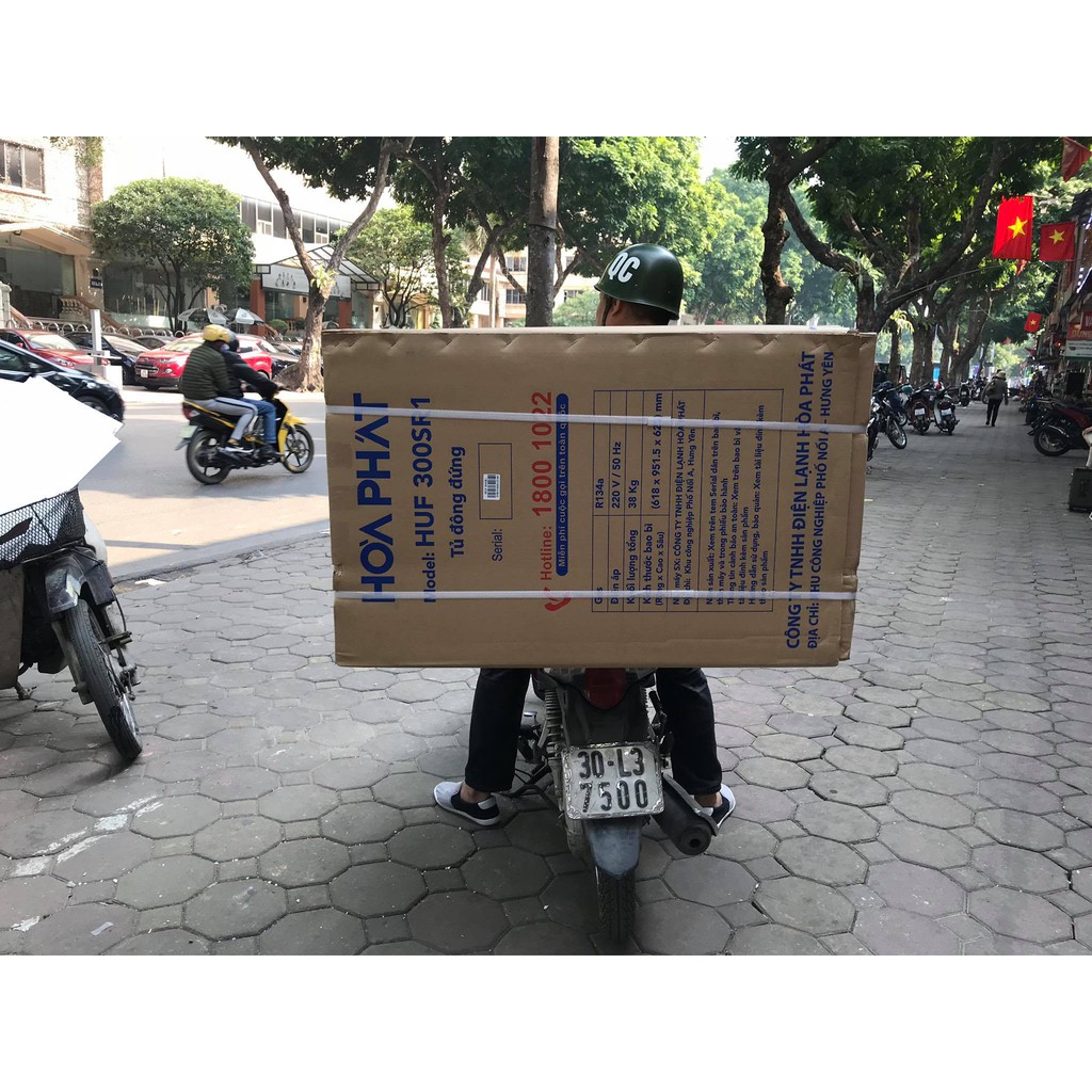 Tủ đông đứng Hòa Phát 106l 4 ngăn HUF 300SR1/HPF UAH6106 - Hàng chính hãng