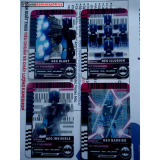 Thẻ Kamen Rider 4 Thẻ Diend Neo