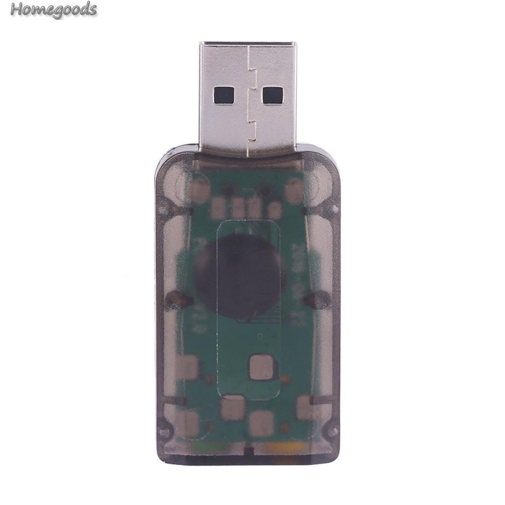 1 Card Âm Thanh Usb 5.1 Ch 3d Cho Máy Tính