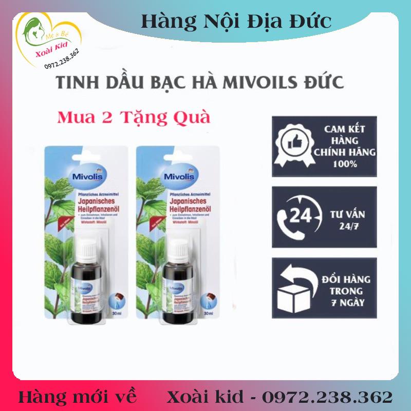 Tinh Dầu Bạc Hà Mivolis Japanisches Heilpflanzenol 30 ml NỘI ĐỊA ĐỨC [Date mới nhất]