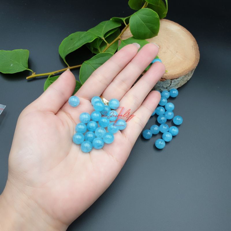 1 hạt đá Aqua xanh