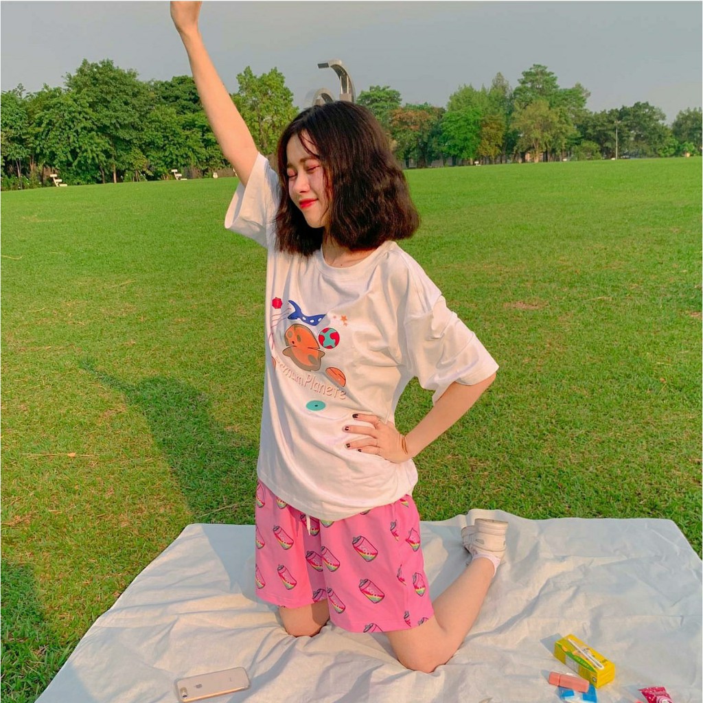 Quần Short CARTOON Unisex (6 MÀU) | BigBuy360 - bigbuy360.vn