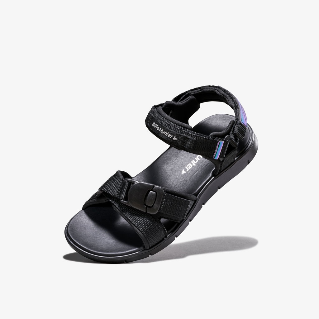 Sandal Nam Biti's Hunter - Midnight Black Inverted DEMH00100DEN (Đen)