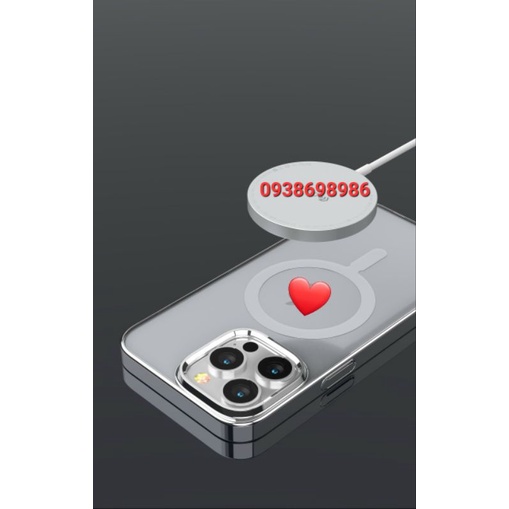 Ốp Lưng Devia Glimmer Mag.safe trong suốt viền màu chống ố cho điện thoại ip 14 pro max 14 plus 14