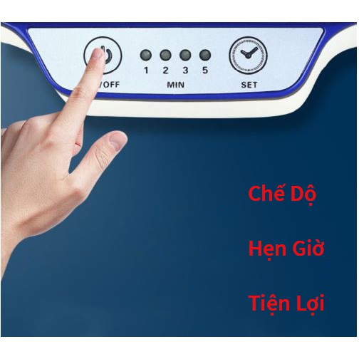 Máy Rung Khử Khí Bằng Sóng Siêu Âm Đa Năng 0,8L, Máy Làm Sạch Sâu Đa Năng
