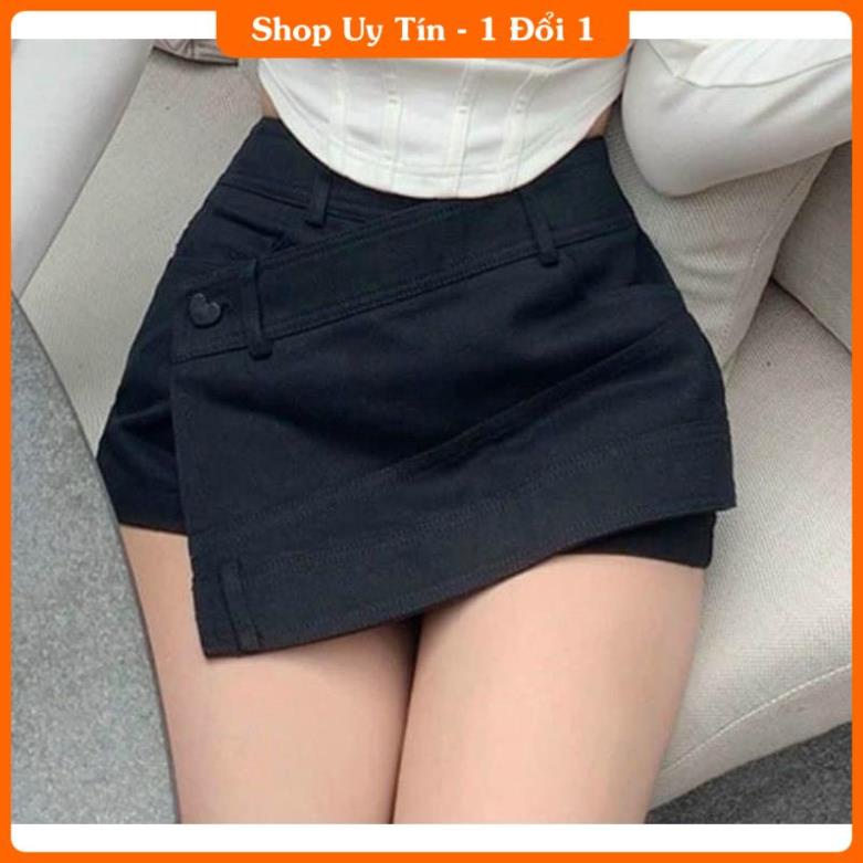 [GIÁ TỐT] CHÂN VÁY KAKI CHÉO TÀ XINH ĐẸP ╭( ･ㅂ･)و ))) -IB | BigBuy360 - bigbuy360.vn