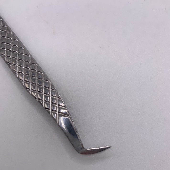 NHÍP volume pakistan caro  phủ nhám nano( màu bạc)_DỤNG CỤ NỐI MI_QUYÊN QUYÊN