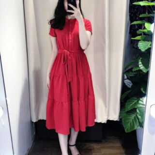 Váy mango 3 tầng