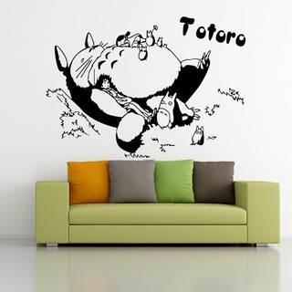 Decal Dán Tường Sticker Totoro Phòng Khách Trang Trí Phòng Ngủ