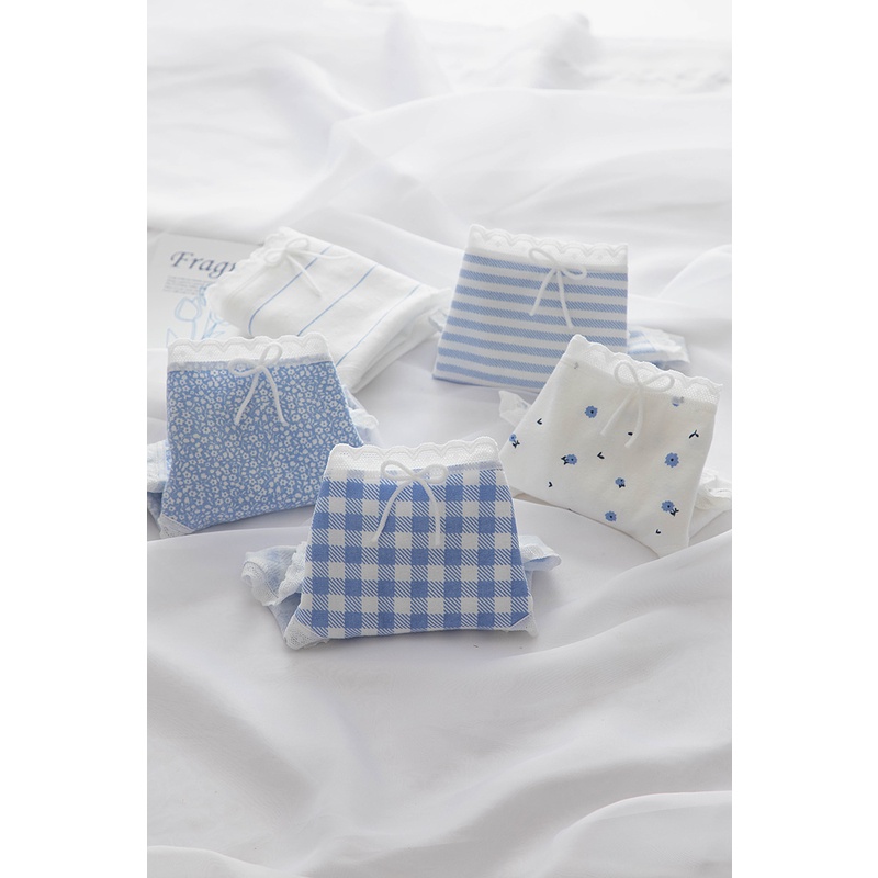 Quần Lót Nữ Cotton Mỏng Kháng Khuẩn Thời Trang Nữ Sinh Nhật Bản . Hàng Loại Đẹp.