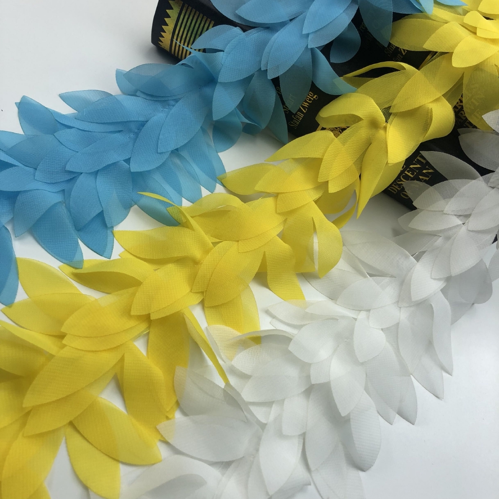 Dây ren hoa 3D dành cho trang trí đa năng