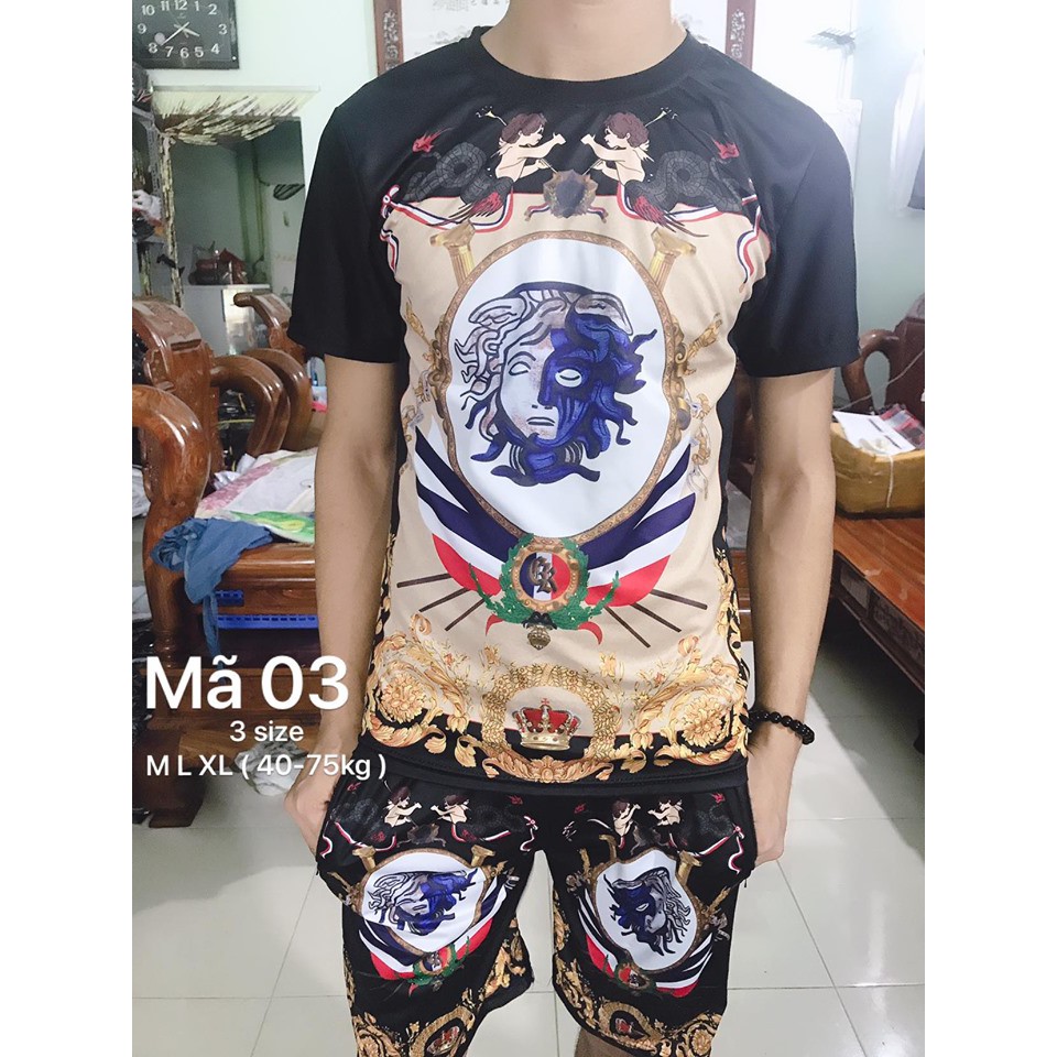 SET BỘ QUẦN ÁO THỂ THAO THUN LẠNH, SET BỘ ÁO NAM TAY LỠ chất liệu thun lạnh mền mịn in logo Đủ Size  - BN139 | BigBuy360 - bigbuy360.vn