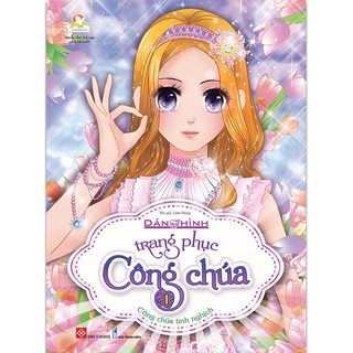 SÁCH: Dán hình trang phục công chúa ( 6 tập)