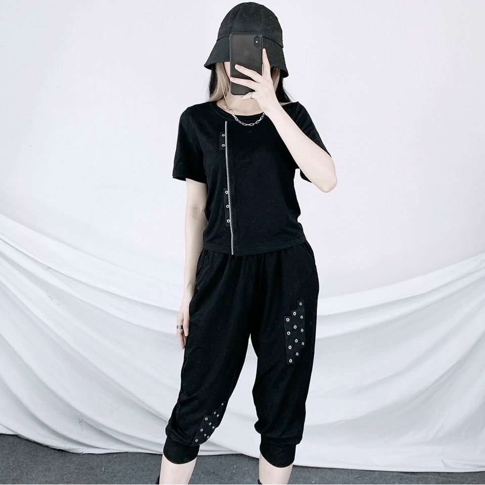 Quần thụng joggers cá tính unisex chóe