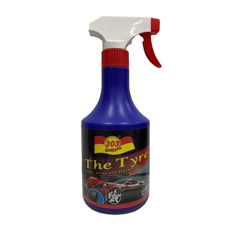 ✅ Chai phục hồi nhựa nhám đen The Tyre, bảo vệ nhựa nhám, cao su vỏ xe dùng cho oto và xe máy