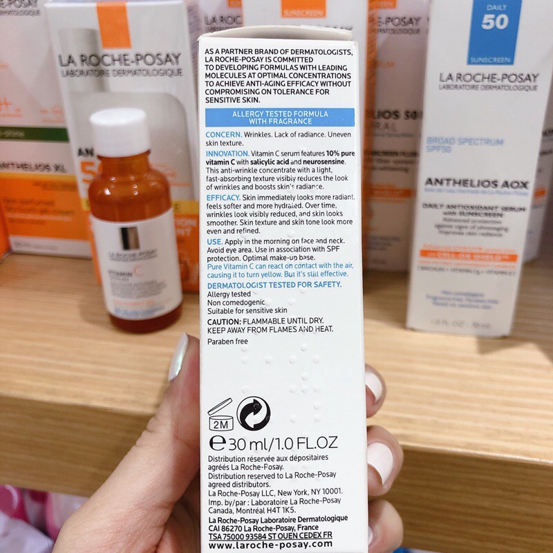 Tinh Chất Làm Sáng Da La Roche-Posay Pure Vitamin C10