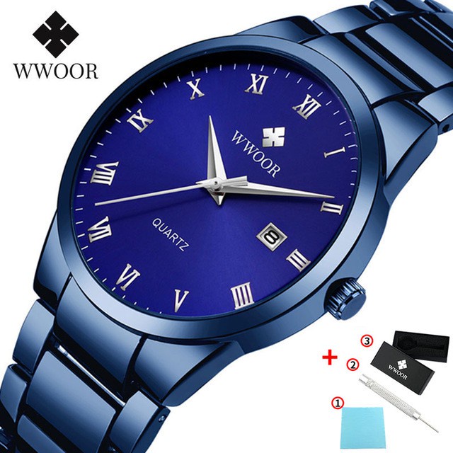 Đồng Hồ Chống Thấm Nước Cao Cấp Wwoor 8830