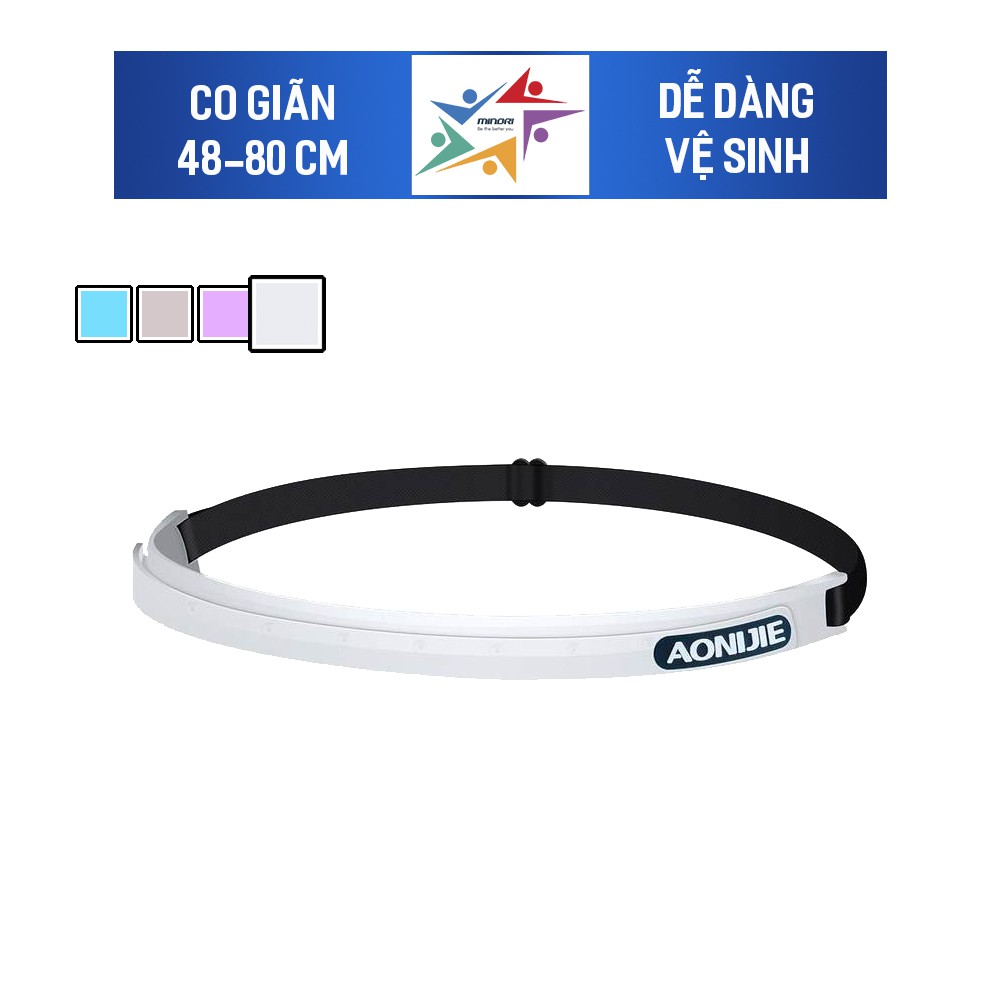 Băng Chặn Mồ Hôi Trán, Dây Chặn Mồ Hôi Aonijie E4088-Silicon Nhẹ, Giúp Mồ Hôi Chảy Qua Hai Bên Thái Dương