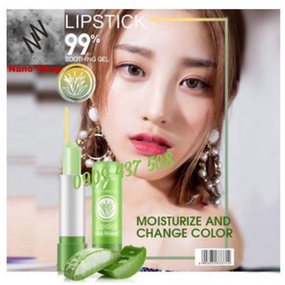 💄son aloe vera dưỡng môi căng mọng, lâu phai, đổi màu theo nhiệt độ 💄