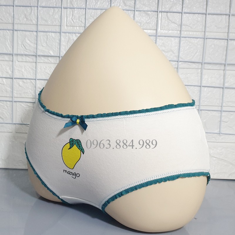 Quần lót nữ QN.06 chất cotton nhiều màu in hình ngộ nghĩnh cho chị em