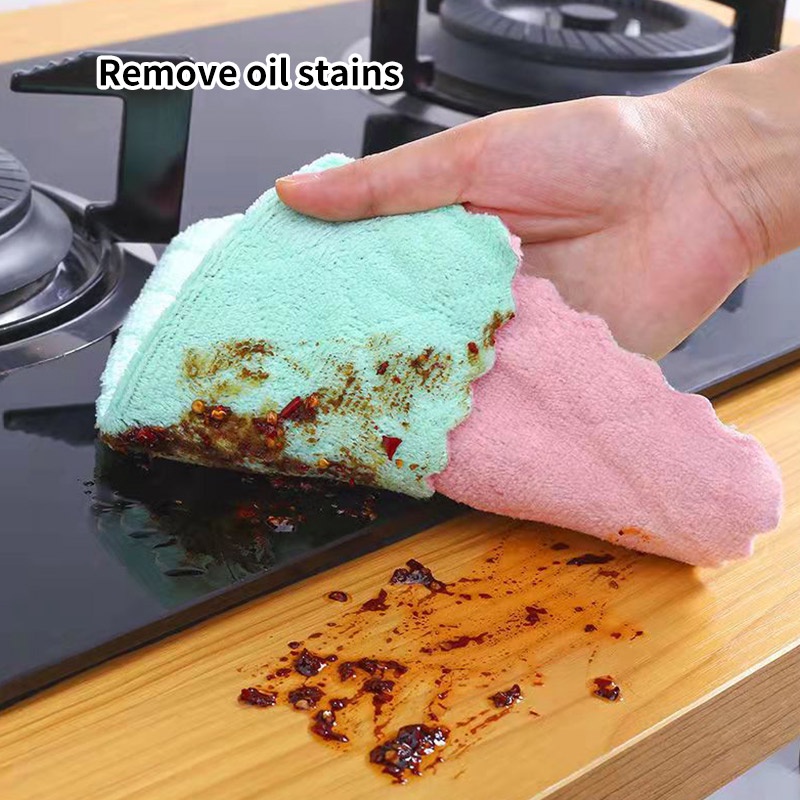 Khăn lau bằng sợi nhỏ siêu thấm hút cho nhà bếp