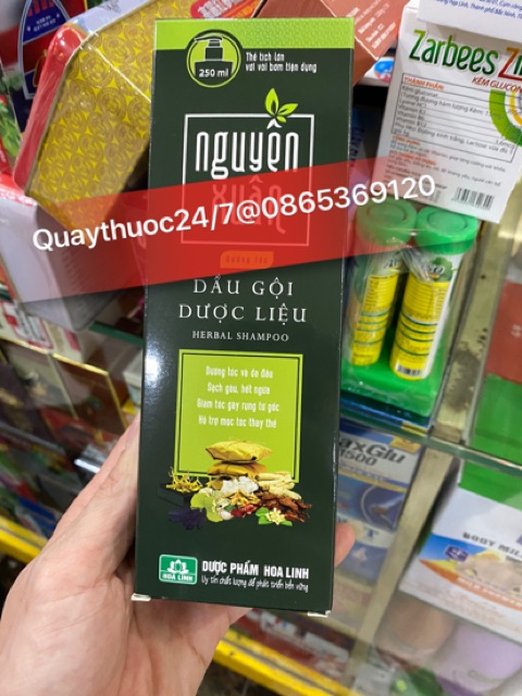 ✅DẦU GỘI DƯỢC LIỆU NGUYÊN XUÂN (250ml)