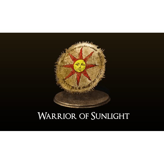 Móc Khóa , móc trang trí balo DarkSoul "Warrior of The Sun" Covenant nhựa cứng Mica