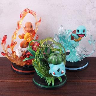 Mô hình Pokemon Chamander/ Squirtle/ Bulbasaur đồ chơi cao cấp