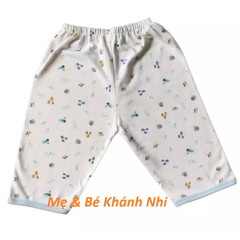 Quần Dài Sơ Sinh Họa Tiết JOU 100% Cotton Cao Cấp Thoáng Mát - Quần Dài Cho Bé Sơ Sinh