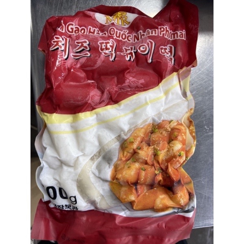 bánh gạo ( tokbokki ) phô mai 500g