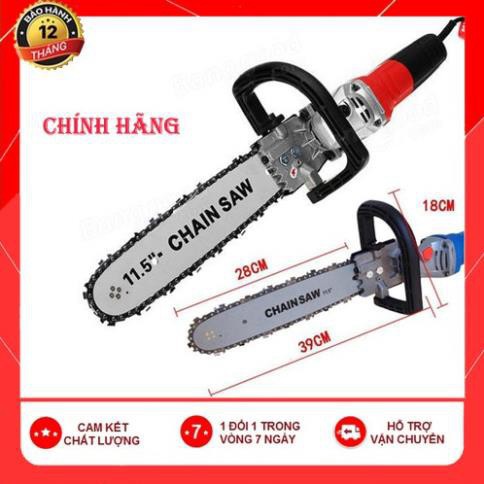 💥[BẢO HÀNH 1 NĂM]💥Bộ cưa xích gắn máy mài góc Electric 11.5mm - máy cưa gỗ mini Hàng Chính Hãng 💥SIÊU HOT💥