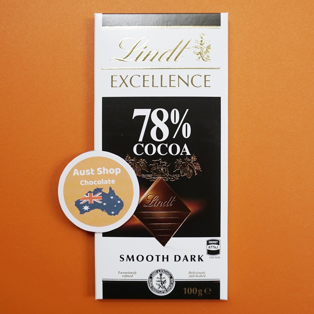 Chocolate Đen Lindt Excellence Hàng Úc - Socola Đắng 70% - 99% - Dark Chocolate Lindt - Aust Shop Chocolate
