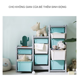 Tủ Nhựa Đựng Đồ Đa Năng Cho Bé
